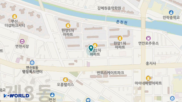 따뜻한손 노인복지센터 위치 지도