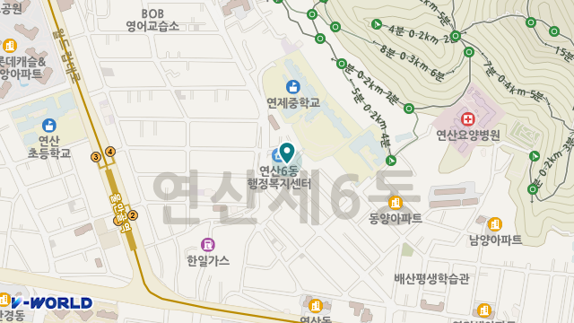 구봉노인요양복지센터 위치 지도