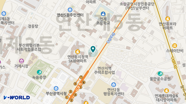 사랑인복지센터 위치 지도