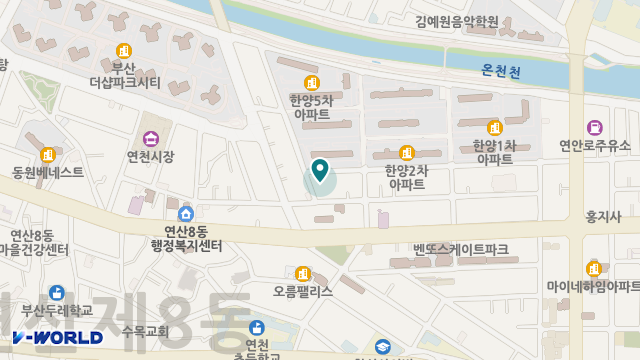 효성재가복지센터 위치 지도