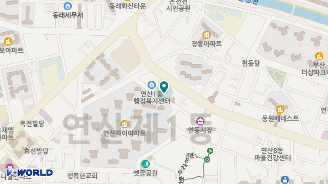 "참빛"노인복지센터 위치 지도