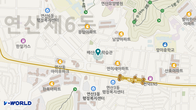 행복마루노인재가복지센터 위치 지도