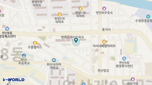 가경재가노인복지센터 위치 지도
