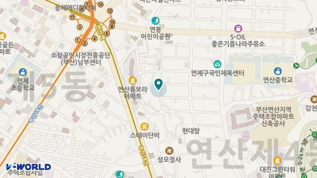 기쁨재가노인복지센터 위치 지도
