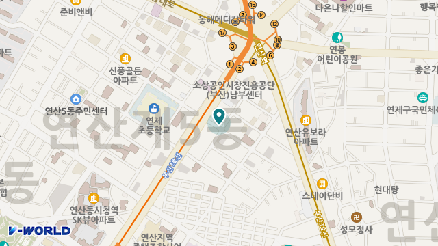 셀리번노인재가센터 위치 지도