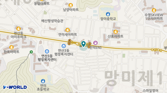 효사랑재가노인복지센터 위치 지도
