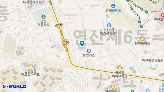 한샘재가복지센터 위치 지도