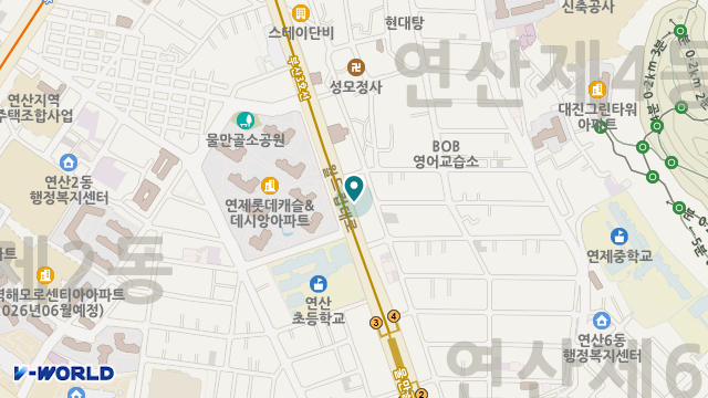 (주)뉴부산데이케어 위치 지도