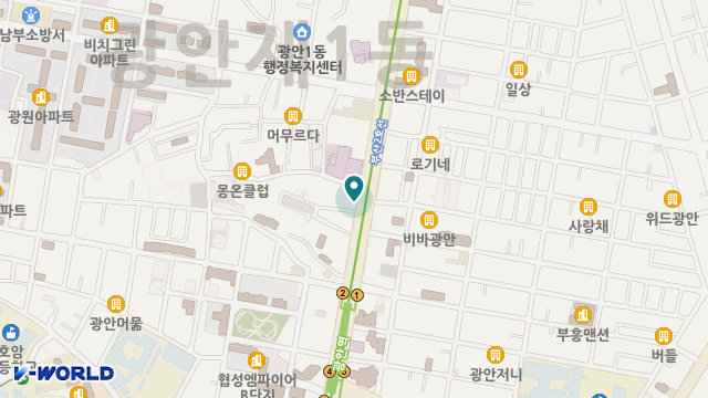 백산의료기 위치 지도