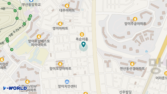 "(A)"큰사랑복지센터 위치 지도