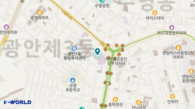 예인노인복지센터 위치 지도