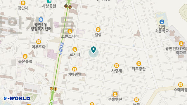 광안방문요양센터 위치 지도