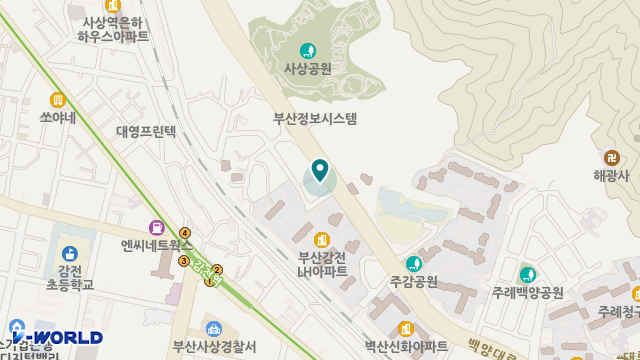 온누리재가노인복지센터 위치 지도