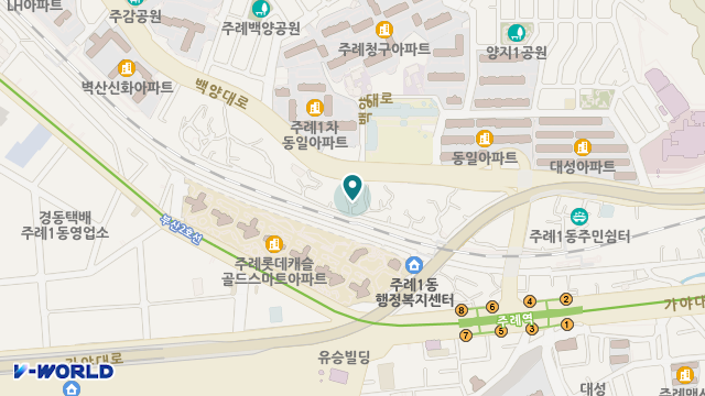함께노인주간보호센터 위치 지도