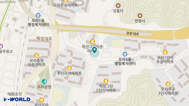 아름다운동행노인주간보호센터 위치 지도