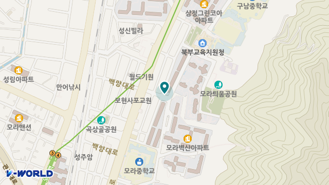 부산의료기복지센터 위치 지도