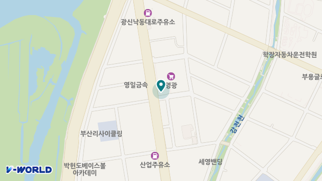 사상구재가노인복지센터 위치 지도