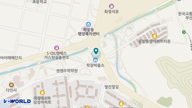 승학재가복지센터 위치 지도