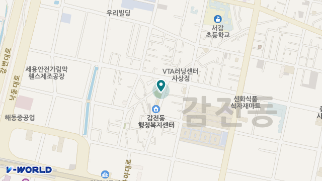 사상재가방문요양센터 위치 지도