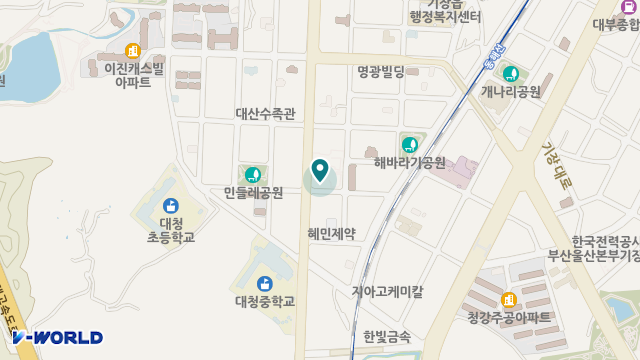 차성복지센터 위치 지도