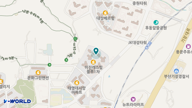 가족은혜재가센터 위치 지도