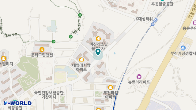 가온복지재가센터 위치 지도