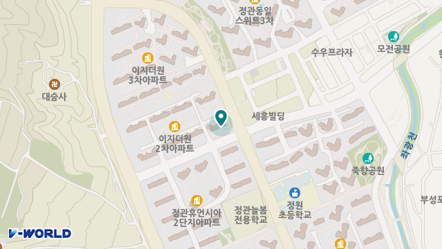 효누리 재가복지센터 위치 지도