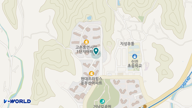 착한요양케어센터 위치 지도