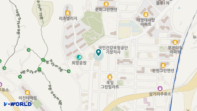선한이웃 재가복지센터 위치 지도