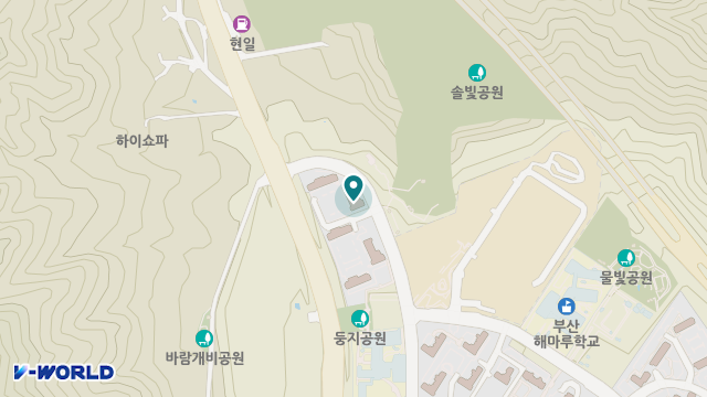 행복재가복지센터 위치 지도