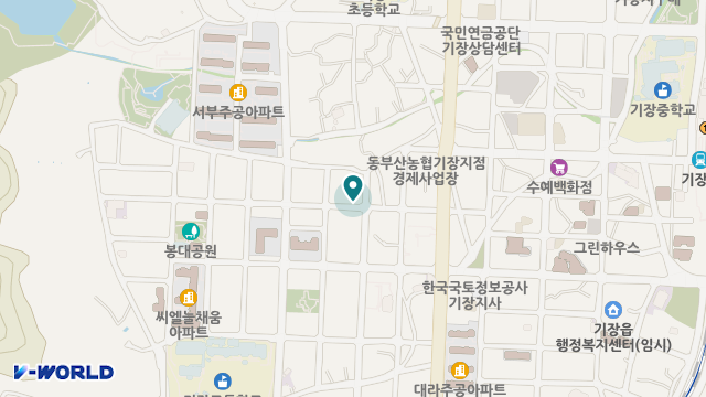 기장제일재가복지센터 위치 지도