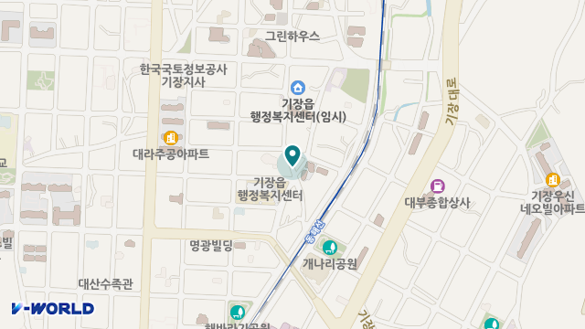기장효림재가복지센터 위치 지도