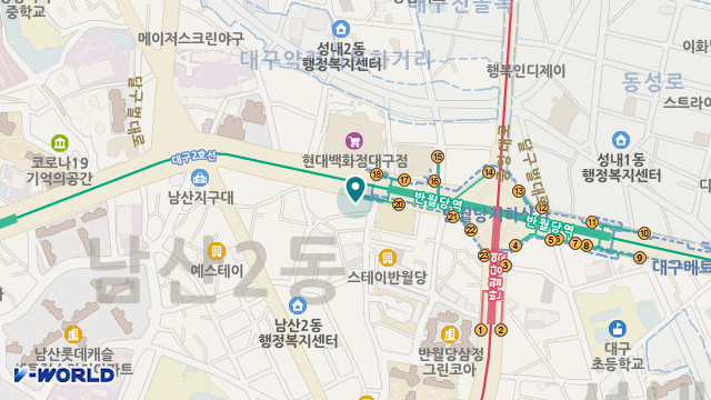 경북베델 재가장기요양기관 위치 지도