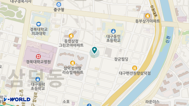 다솔교역 대구지사 위치 지도