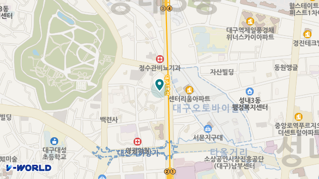 동산홈케어 위치 지도