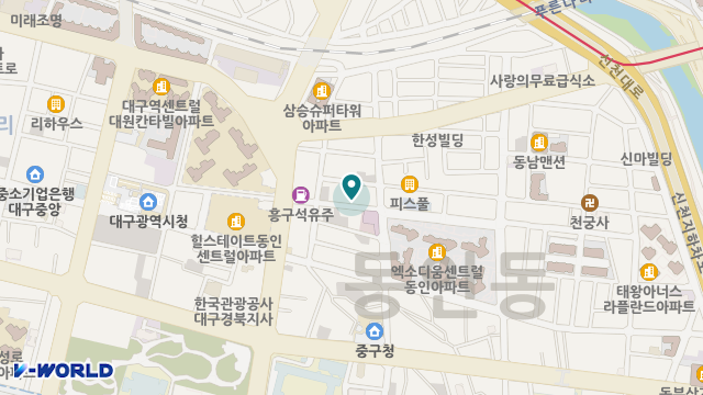 우리장기요양센터 위치 지도