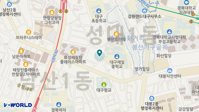 감나무 장기요양센터 위치 지도