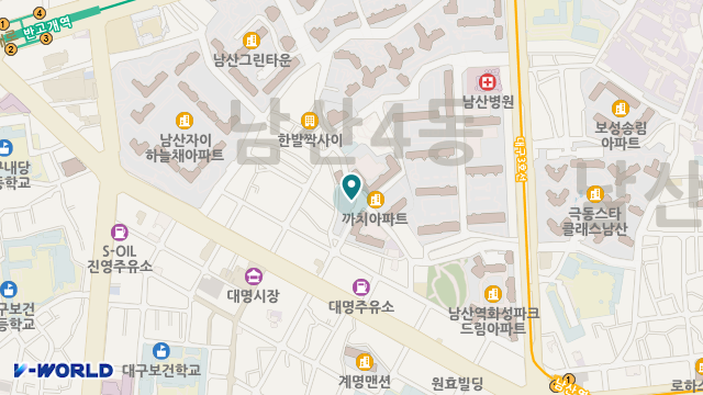 (주)진명해피케어 중구지점 위치 지도