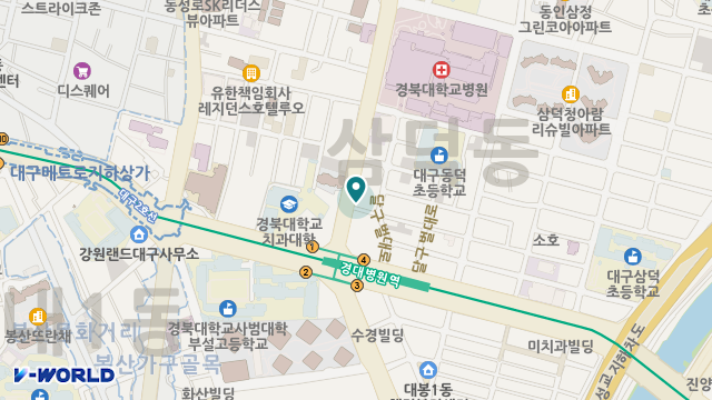 대구보조기상사 위치 지도
