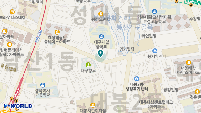세종실버케어 위치 지도