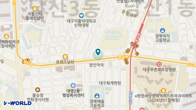 화목한재활주야간보호센터 위치 지도