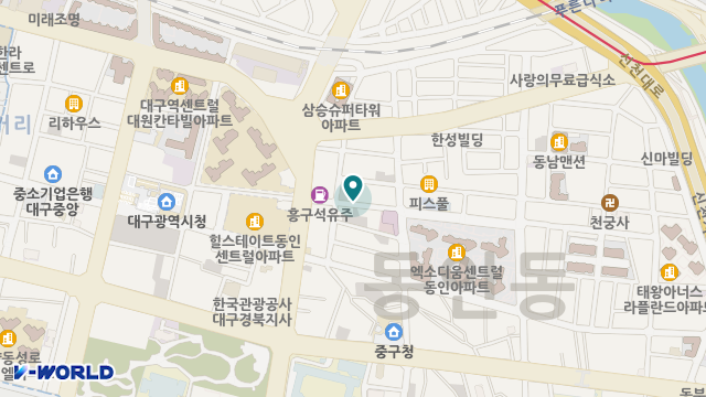 꽃길재가노인복지센터 위치 지도