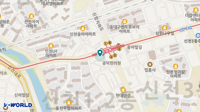 신암재가장기요양기관 위치 지도