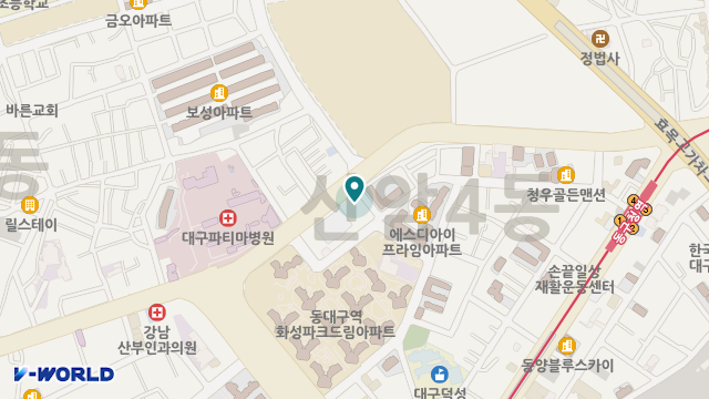 한국실버마리아재가센터 위치 지도