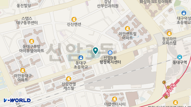 관육재가복지센터 위치 지도