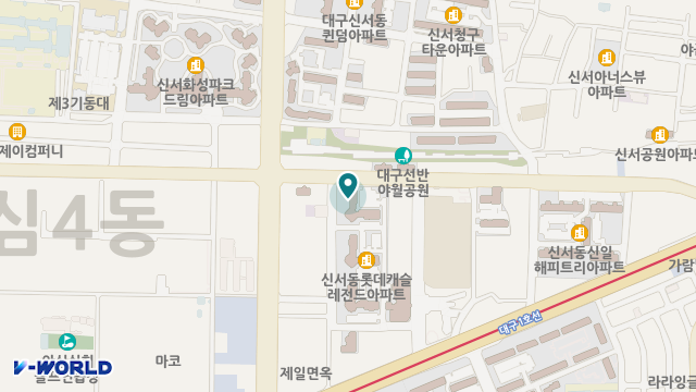 율하실버케어 위치 지도