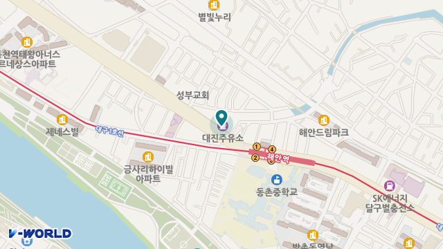 해피요양복지센터 위치 지도