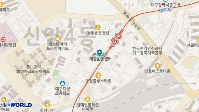 장수노인복지센터 위치 지도