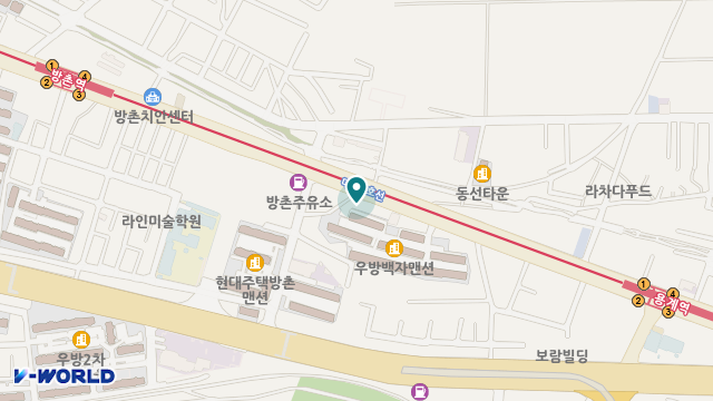 미소주간보호센터 위치 지도