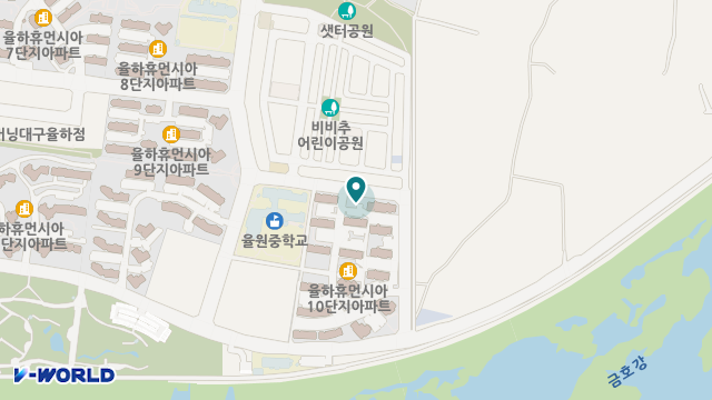 행복한재가복지센터 위치 지도